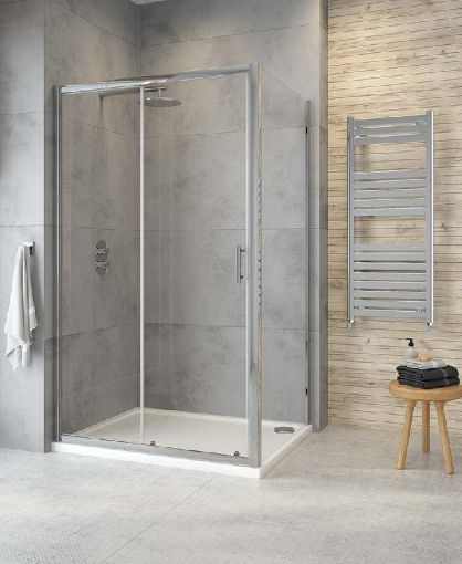 Picture of City Plus Slider Shower Door 1400 x 1900mm