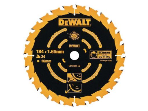 Picture of Dewalt Extreme 184X16mm 24T Circular Saw Blade