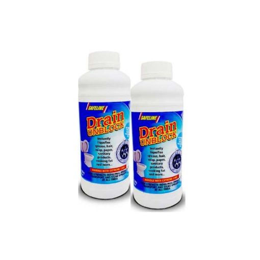 Picture of Safeline Drain Cleaner 450ml Professional Use Only