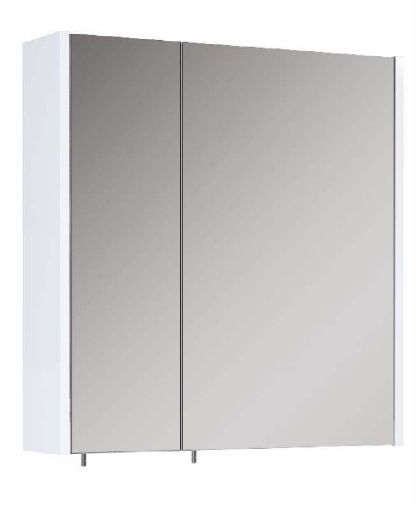 Picture of Otto Plus Gloss White 60cm Mirror Cabinet