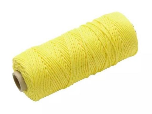 Picture of Faithfull Hi-Vis Nylon Brick Line 105M - Yellow