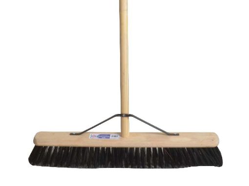 Picture of Faithfull Pvc Broom 24 in C/W 54in  Handle