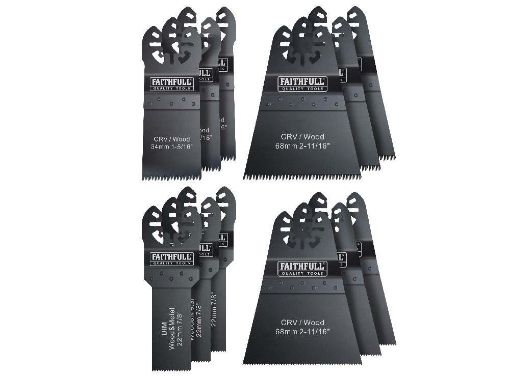 Picture of Faithful 12Pc Multi Tool Blade Set In Case