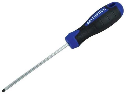 Picture of Faithfull Soft Grip Screwdriver Parr  100mm X 4mm