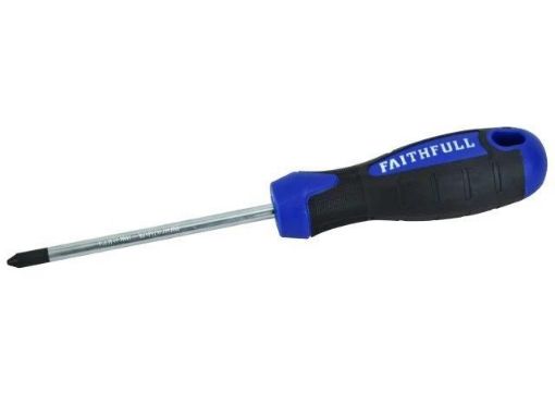 Picture of Faithfull Soft Grip Screwdriver 2Ph X 100mm