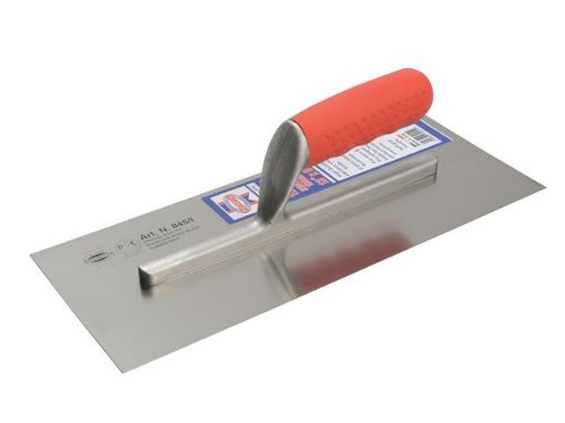 Picture of Faithfull Soft Grip Plasterers Trowel Stainless Steel 11X4 3/4in