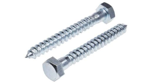 Picture of Forgepack Coach Screw Zinc Plated M8x50mm Bag 10