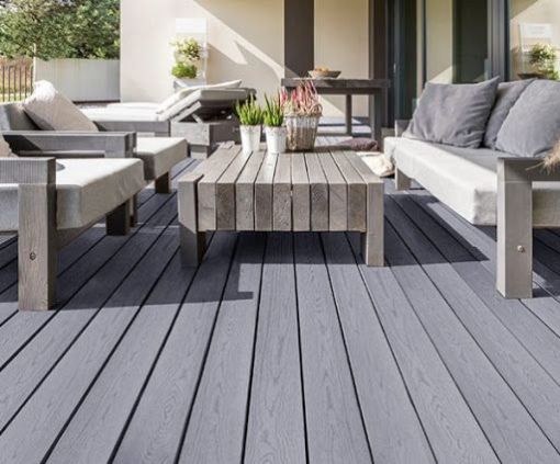 Picture of Teranna Evershield Composite Decking Silver Grey Decking 135mm x 3.6mtr