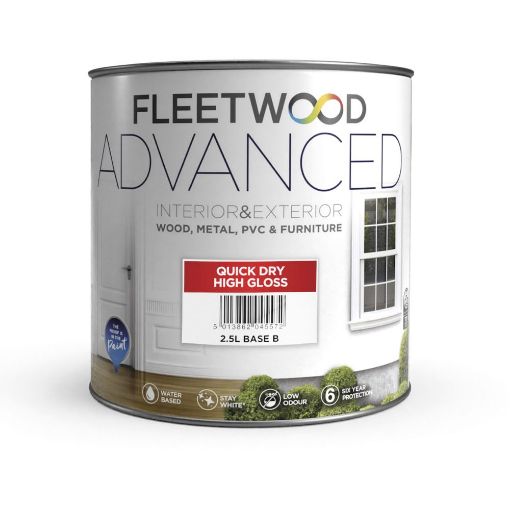 Picture of Fleetwood Paint 2.5L Advanced Quickdry Gloss Brilliant White
