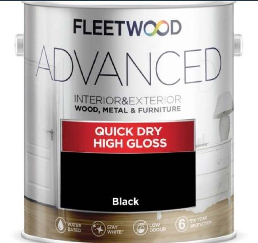 Picture of Fleetwood Paint 2.5L Gloss Black