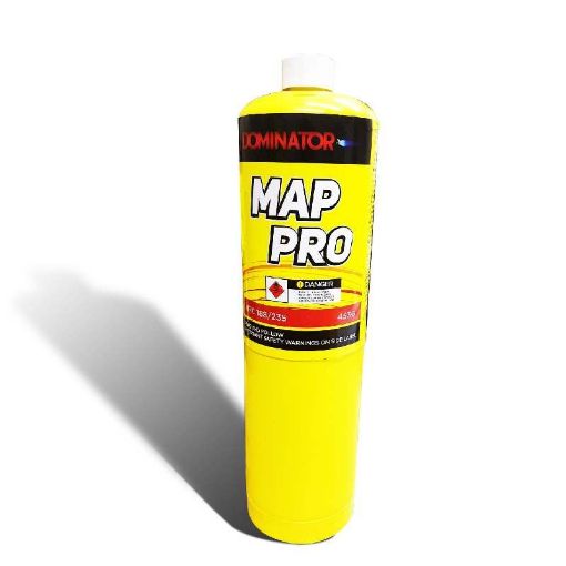Picture of Map/Pro Gas Mix Cylinder Yellow  400G