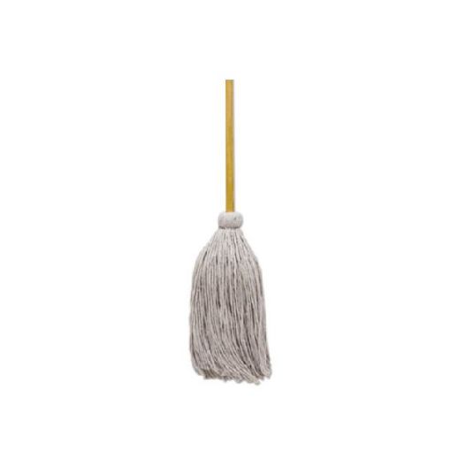 Picture of White Cotton Mop Including Handle 20Oz