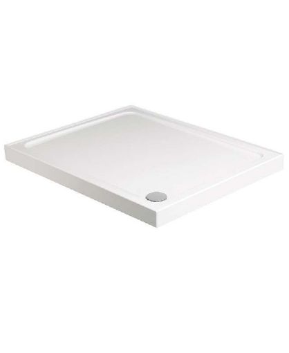 Picture of Kristal Low Profile 1200x900 Rectangle Upstand Shower Tray with FREE shower waste
