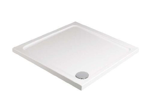 Picture of Kristal Low Profile 700 Square Shower Tray with FREE shower waste
