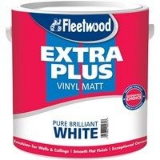Picture of Fleetwood Paint 2.5L Extra Plus Matt Brilliant White