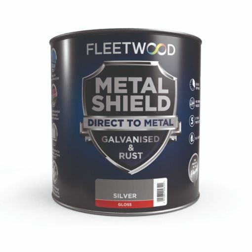 Picture of Fleetwood Paint 1L Metal Shield Gloss Silver