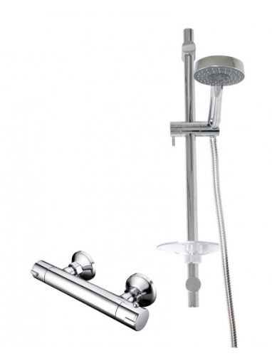 Picture of Jay T-Bar Thermostatic T-Bar Shower Kit