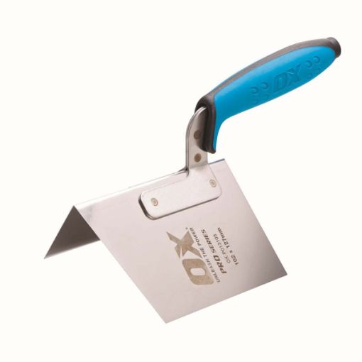 Picture of OX Pro Dry Wall External Corner Trowel 100 X 125mm