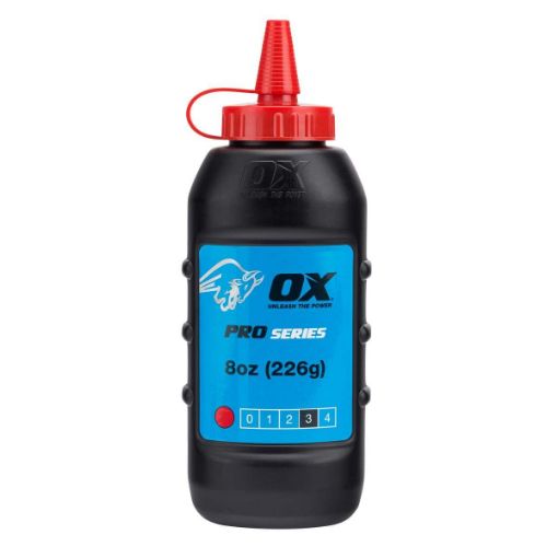 Picture of OX Pro Chalk Refill 226g - Red