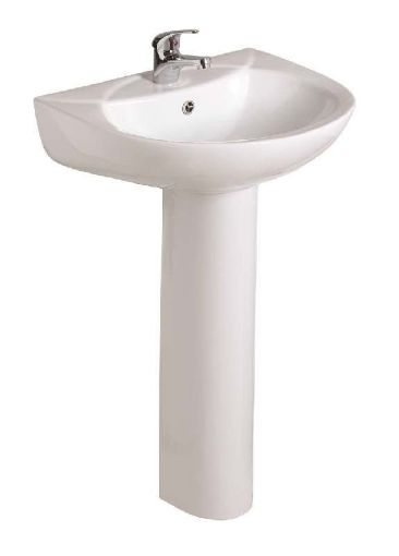 Picture of Strata 530 Basin Mixer And Pedestal Complete