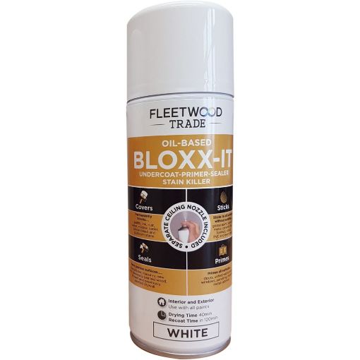 Picture of Fleetwood Paint 400ml Bloxx-It Oil Based Primer Aerosol
