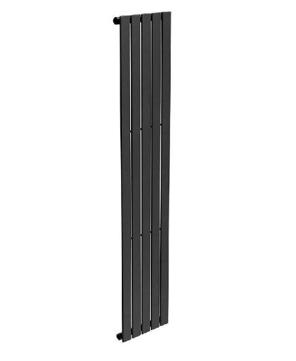 Picture of Piatto Designer Radiator Vertical 1800X376 Single Panel Black