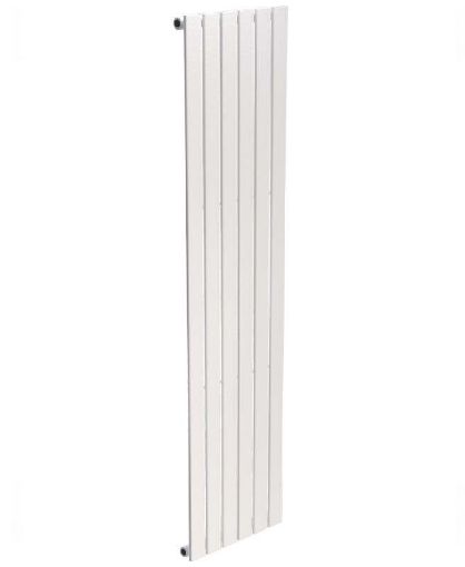 Picture of Piatto Flat Tube Designer Radiator Vertical 1800 X 452 Single Panel White