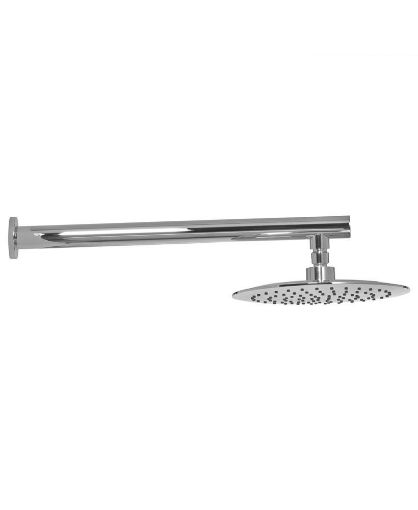Picture of Ria Roun Chrome Shower Head  230mm & Wall Shower Arm 440mm