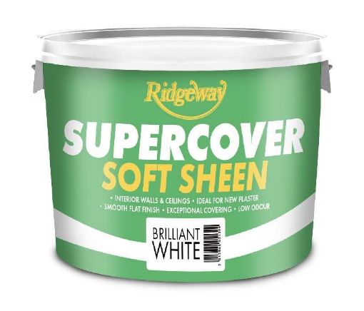 Picture of Fleetwood Paint 10L Ridgeway Supercover Sheen Brilliant White