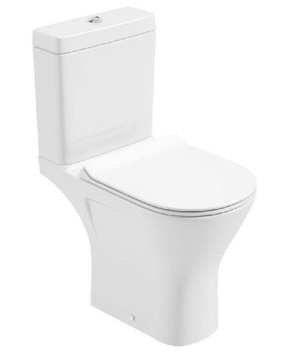 Picture of Scala Close Coupled Open Back WC Comfort Height and Delta Slim Seat