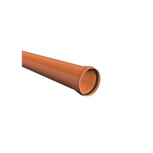 Picture of Sewer Pipe 160mm x 6m (6") - SN8 - Irish Water Compliant D3901