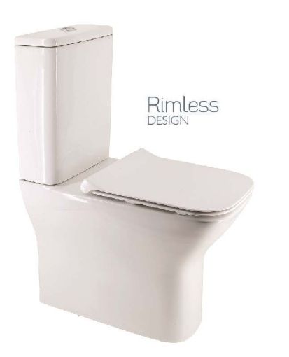 Picture of Sophia Fully Shrouded Rimless Wc & Slim Seat