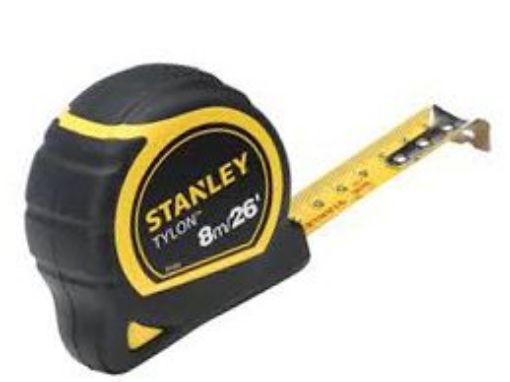 Picture of Stanley 8M/26Ft Tylon Measuring Tape