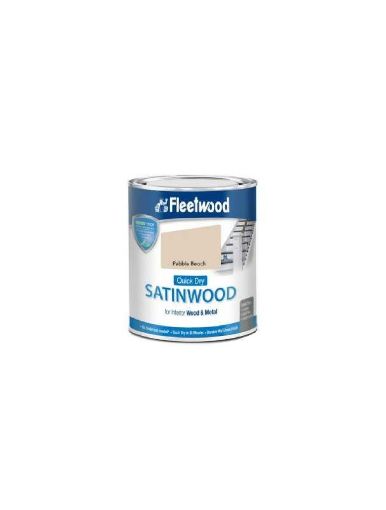Picture of Fleetwood Paint 750ml Advanced Quickdry  Satinwood Pebble Beach