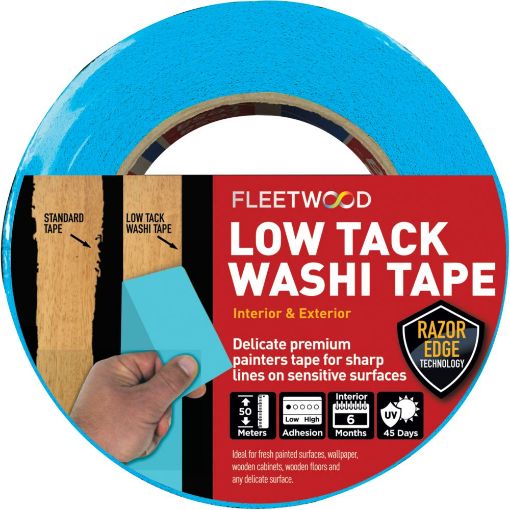 Picture of Fleetwood Paint 1" Low Tack Washi Tape