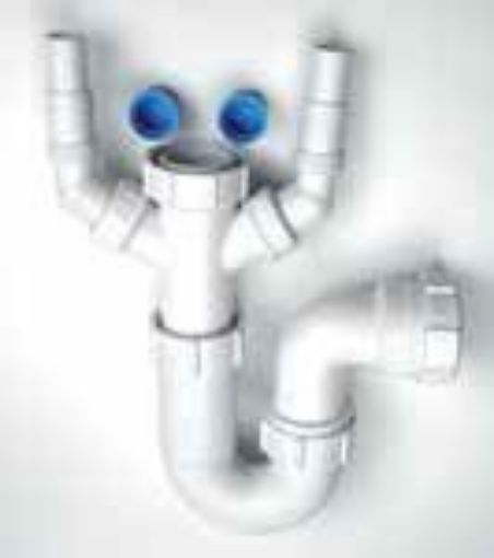 Picture of Double Spigot Trap 40mm (1 1/2")