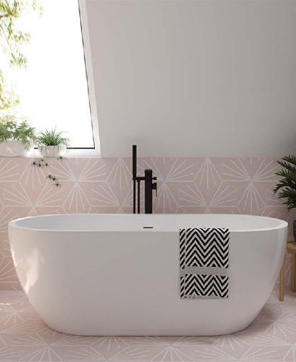 Picture of Andrea Freestanding Bath 1555mm X 745mm Includes Waste & Overflow