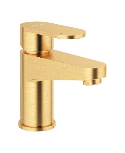 Picture of Norfolk Eco Flow Basin Mixer Brushed Gold