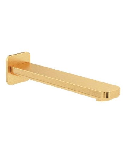 Picture of Contour Brass Bath Spout Brushed Gold