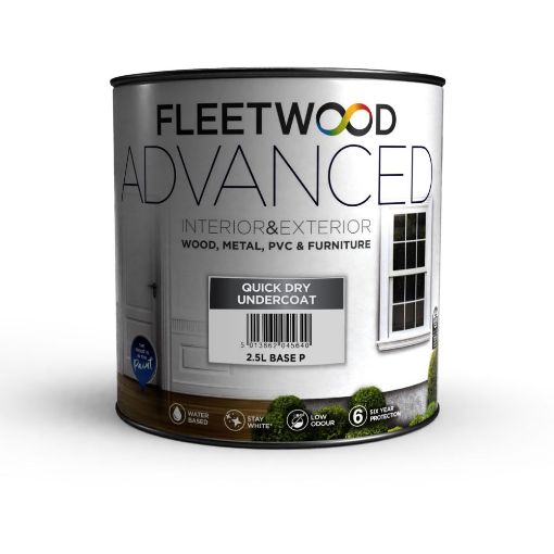 Picture of Fleetwood Paint 1L Advanced Quickdry Undercoat White