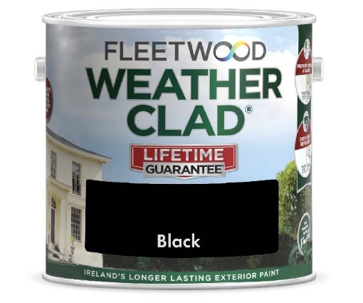 Picture of Fleetwood Paint 2.5L Weatherclad Black
