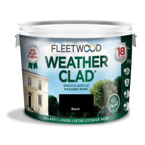 Picture of Fleetwood Paint 10L Weatherclad Black