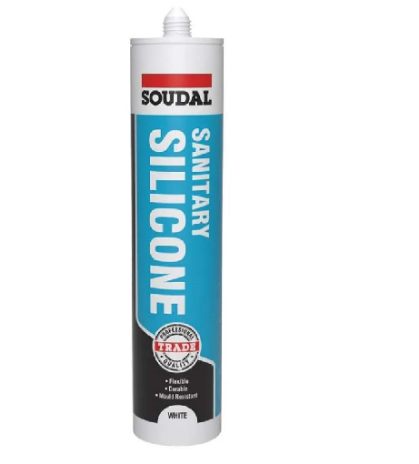 Picture of Soudal Sanitary Silicone White  290 ml