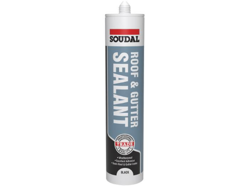 Picture of Soudal Roof & Gutter Sealant Black 290 ml