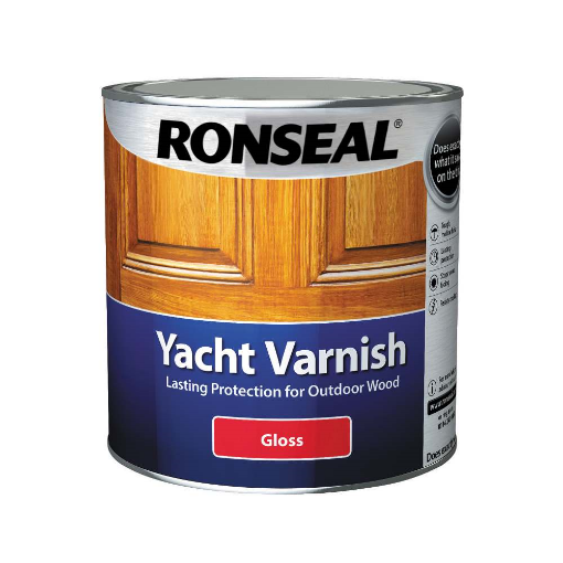 Picture of Ronseal Exterior Yacht Varnish Gloss 2.5Lt