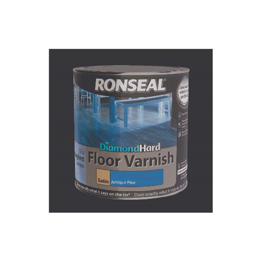 Picture of Ronseal Diamond Hard Floor Varnish Antique Pine 2.5Lt