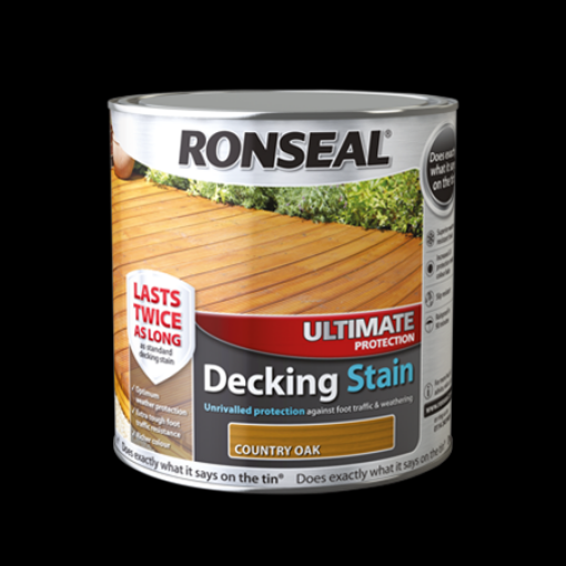 Picture of Ronseal Ultimate Protection Deck Stain Natural Pine 2.5Ltr 