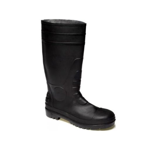 Picture of Safety Steel Toe Wellington Boots Black 