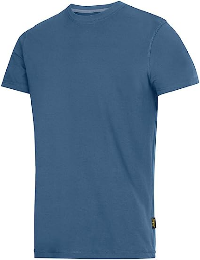 Picture of Snickers 2502 Classic T-Shirt Ocean Size: L Regular