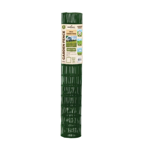 Picture of Grass Roots Garden Fence Green 50mm Mesh 1.2m x 10mtr Roll